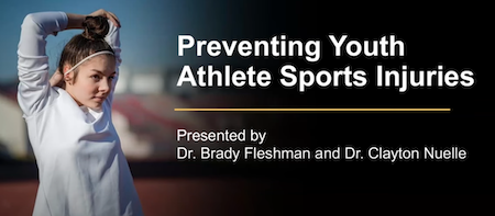 Preventing Youth Sports Injuries Webinar