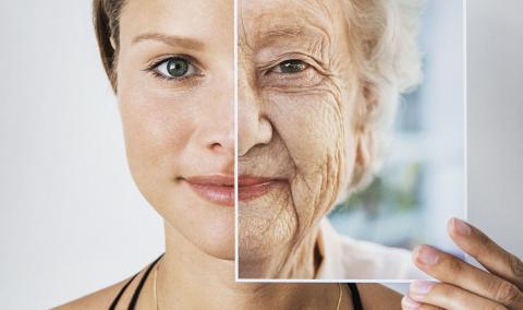 aging face